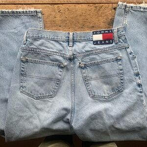 Thrashed Tommy Jeans - Soft, Vintage 90’s Light Wash Denim